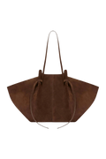 Premium Large Mochi Suede in Chocolate