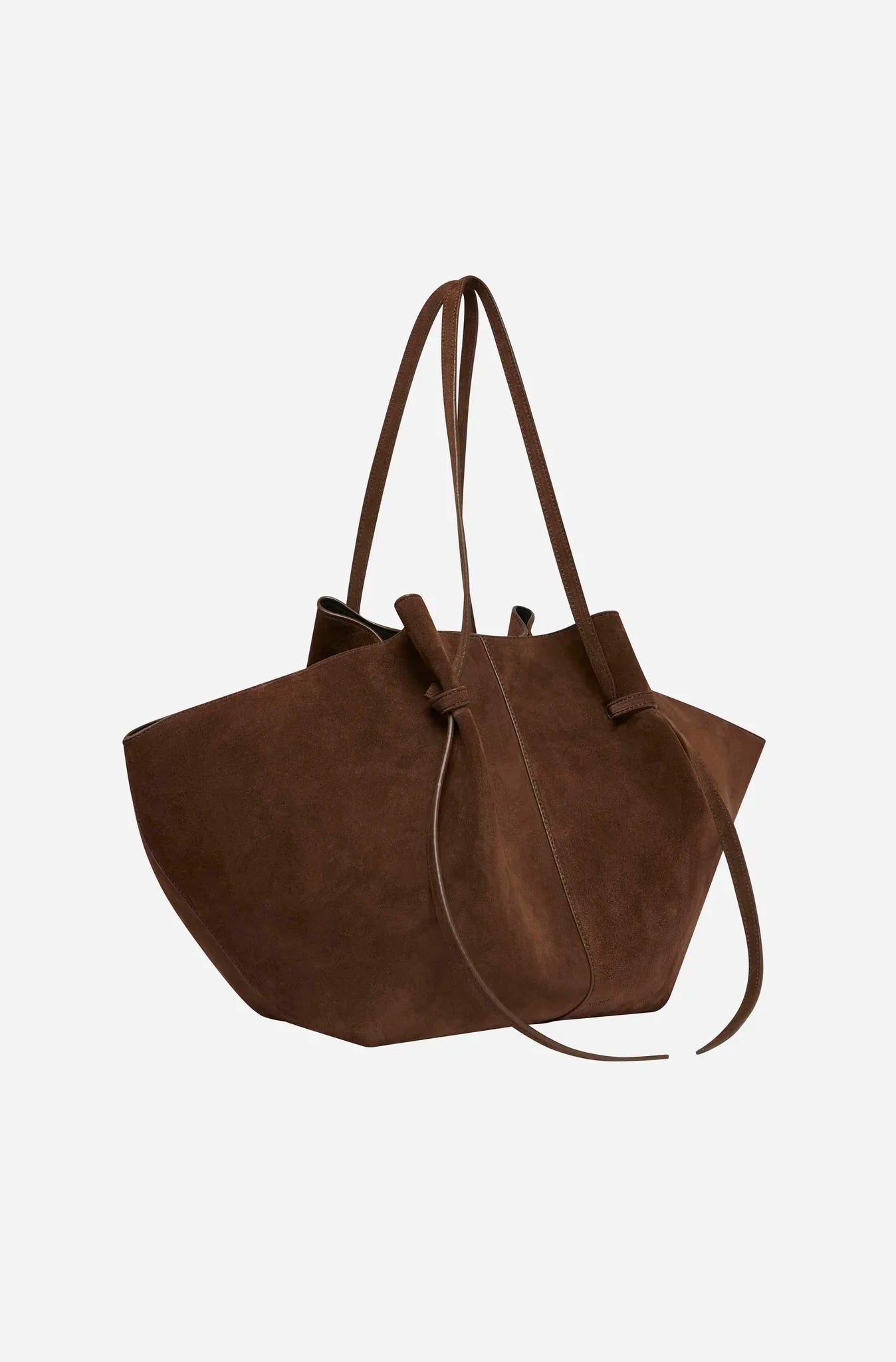 Premium Large Mochi Suede in Chocolate