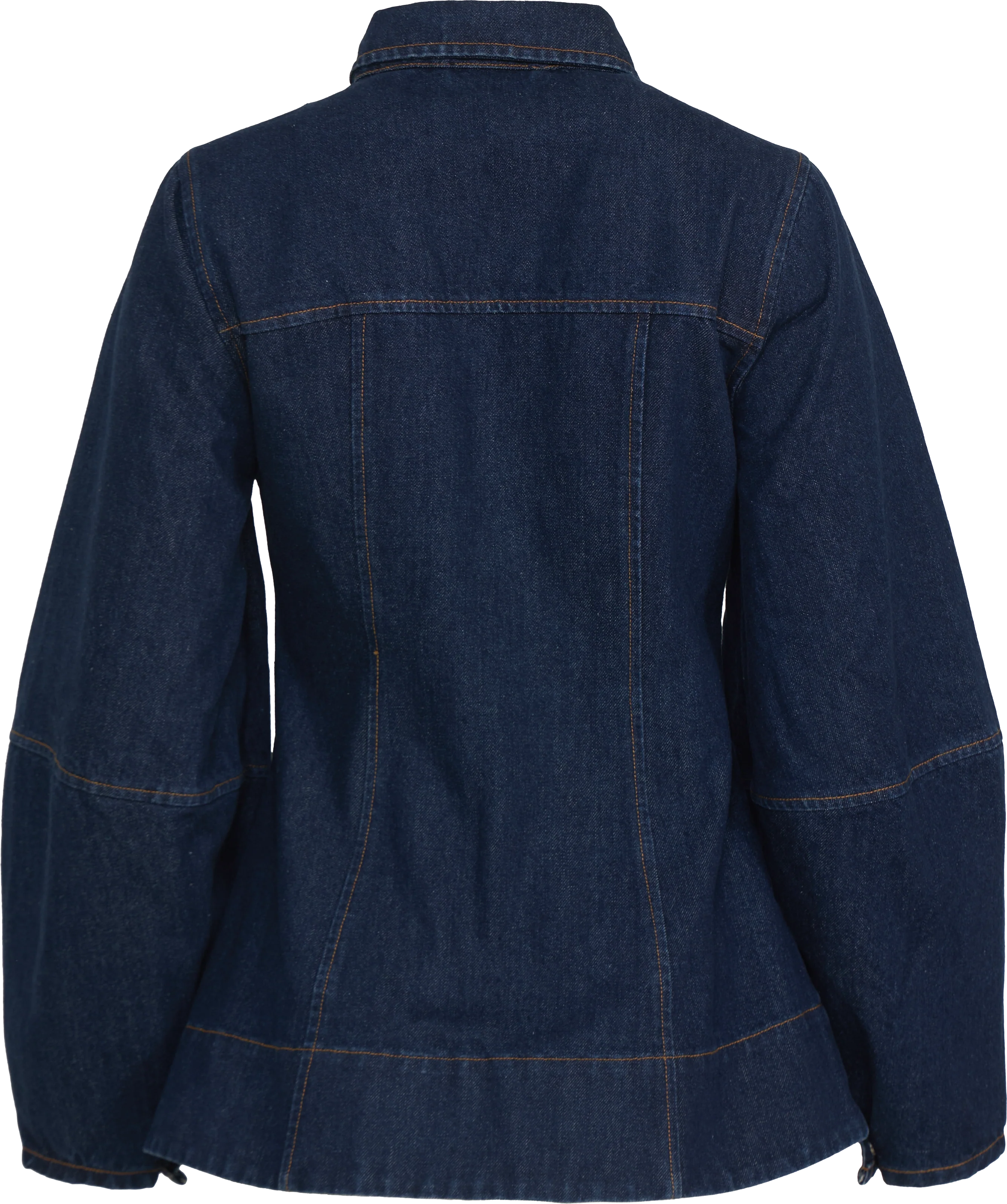 Darja Hourglass Denim Jacket in Blue