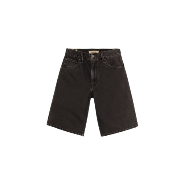 Relaxed-Fit Baggy Dad Jort Shorts - Open Mind