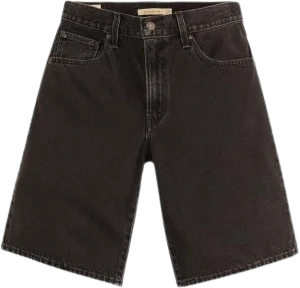 Relaxed-Fit Baggy Dad Jort Shorts - Open Mind