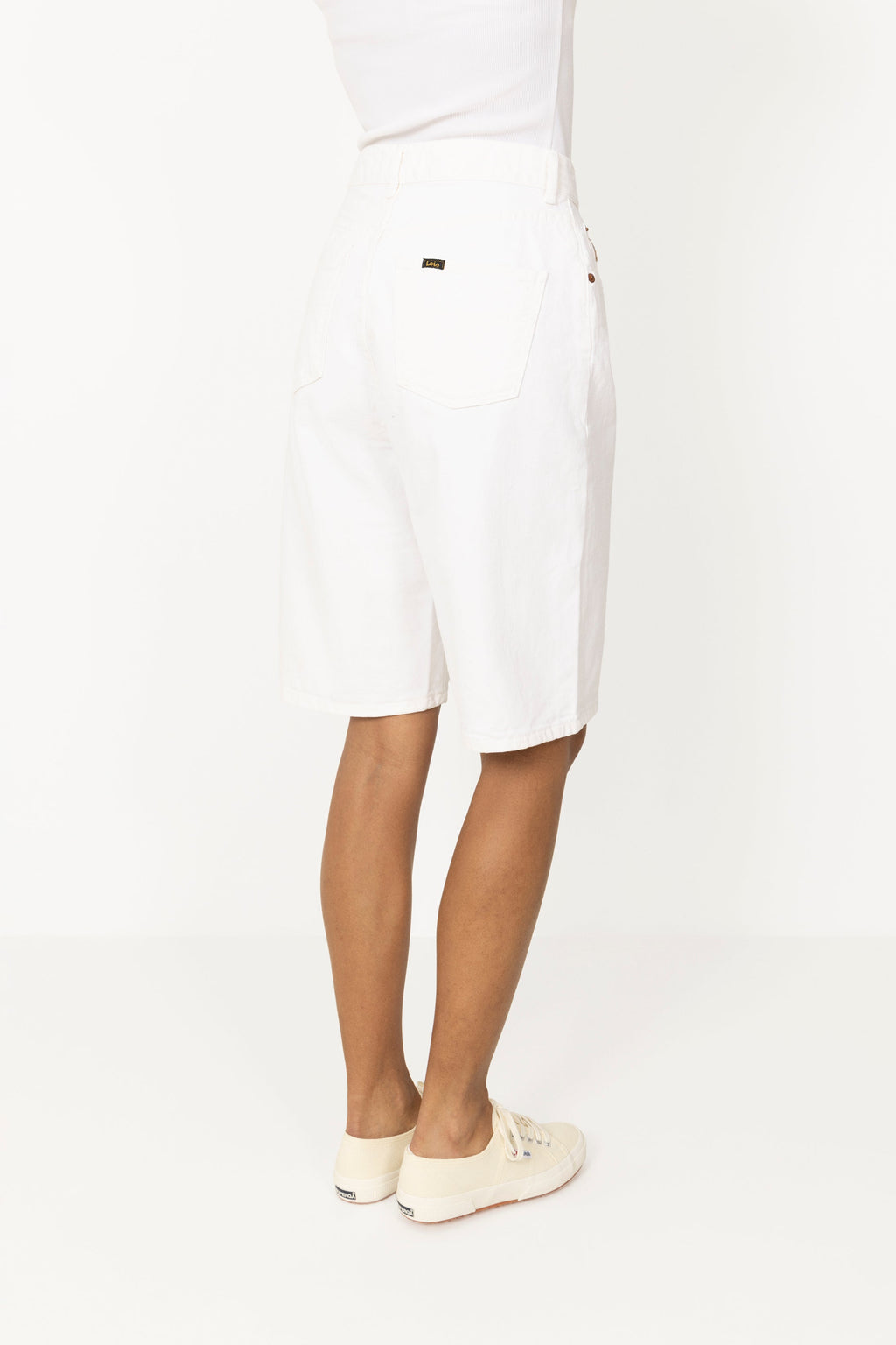 Camille Short in Omaha Light White