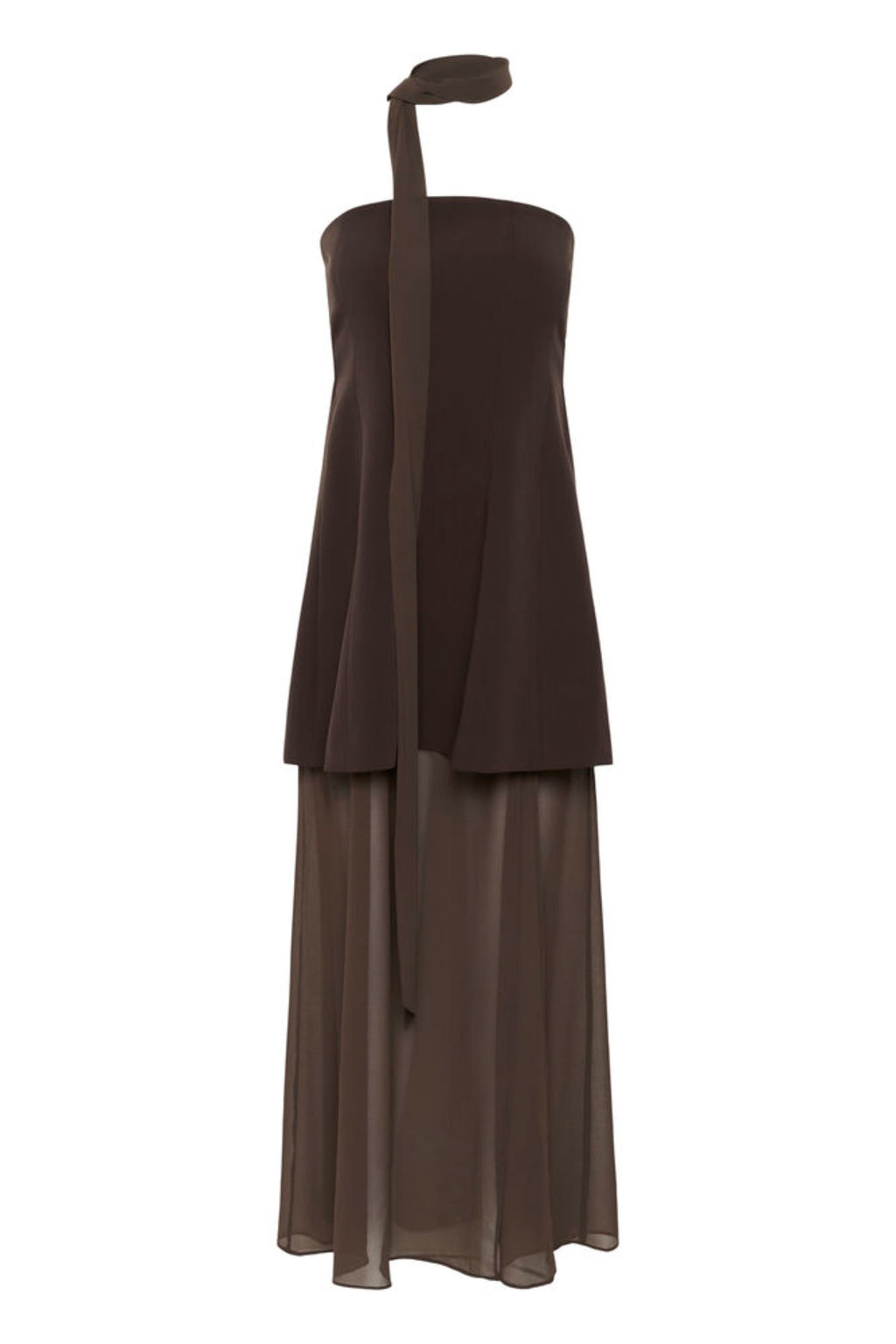 Gzraya Dress in Molé - Chic, Flattering Silhouette
