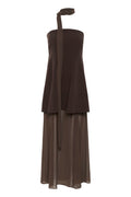 Gzraya Dress in Molé - Chic, Flattering Silhouette