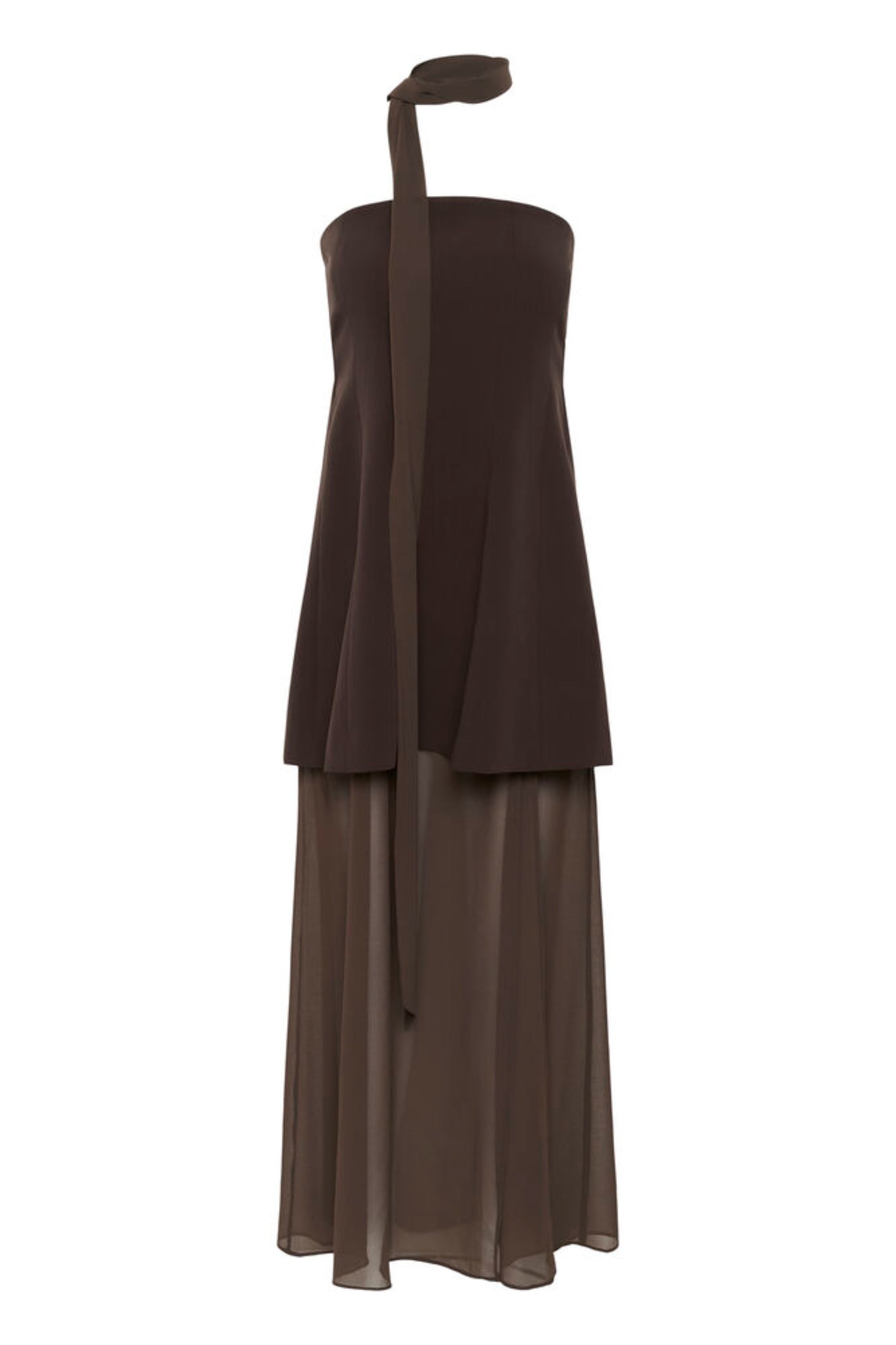 Gzraya Dress in Molé - Chic, Flattering Silhouette