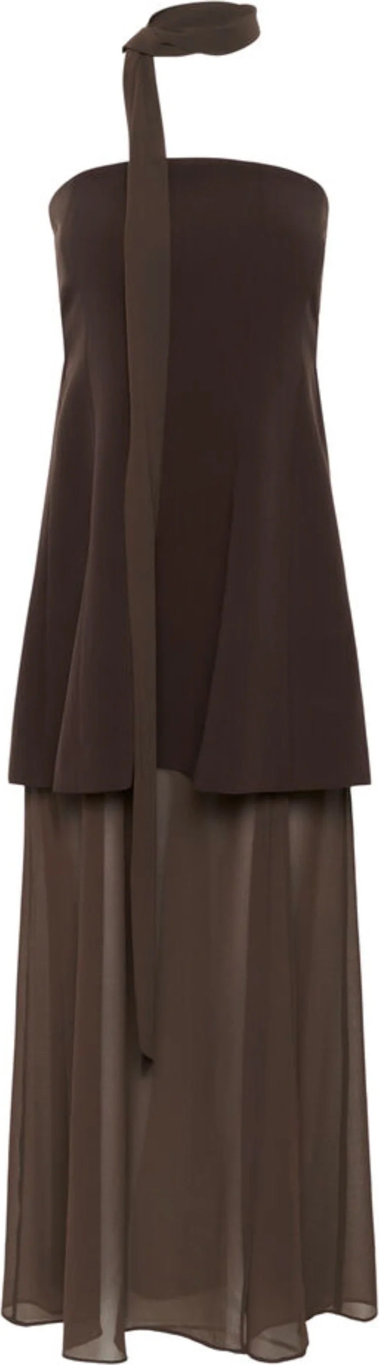 Gzraya Dress in Molé - Chic, Flattering Silhouette