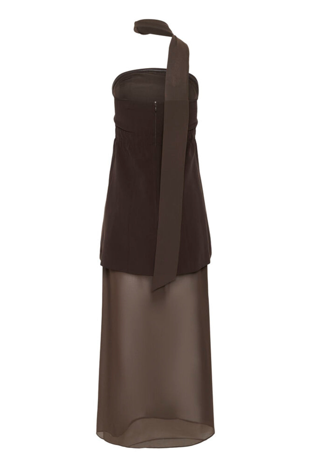 Gzraya Dress in Molé - Chic, Flattering Silhouette
