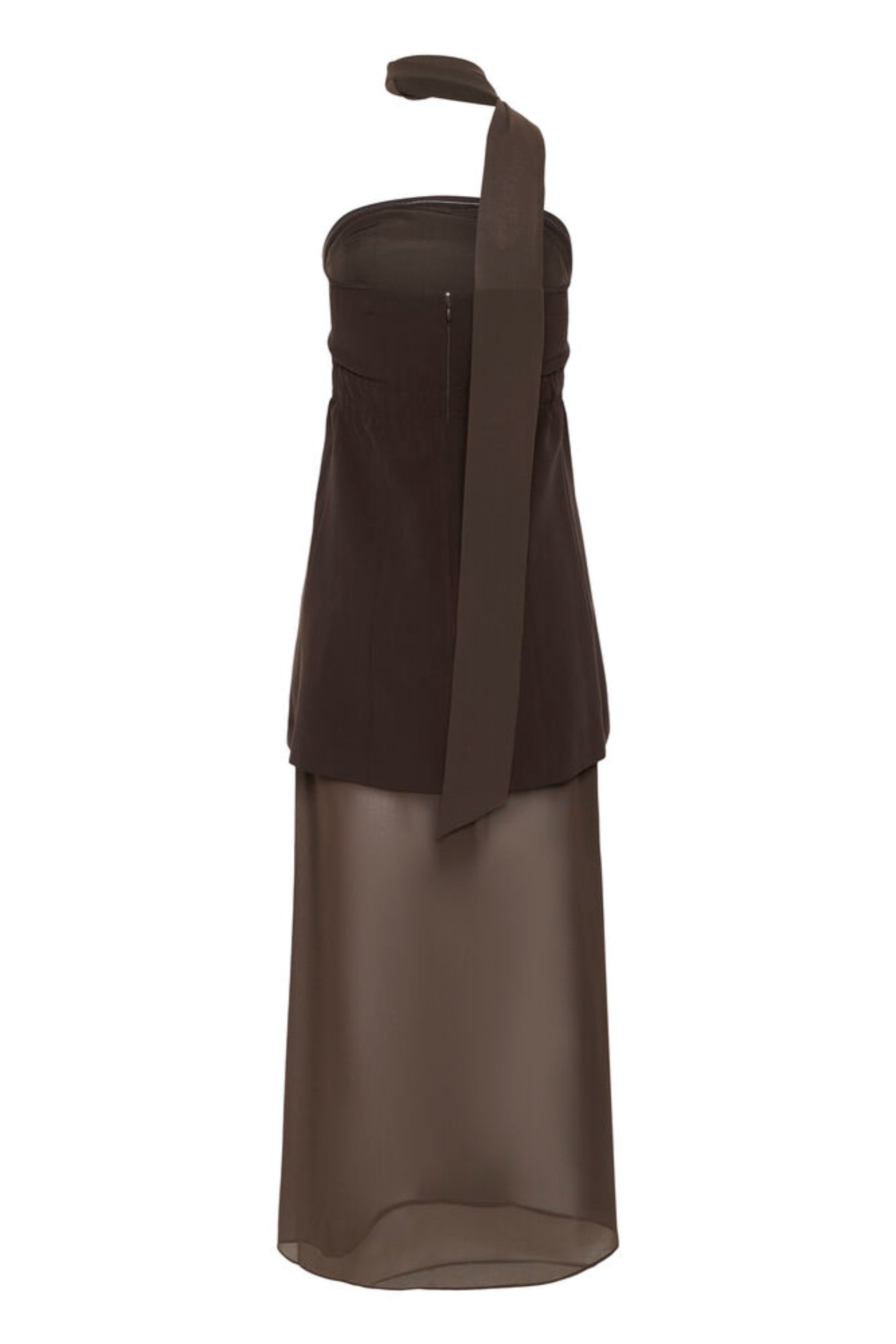 Gzraya Dress in Molé - Chic, Flattering Silhouette